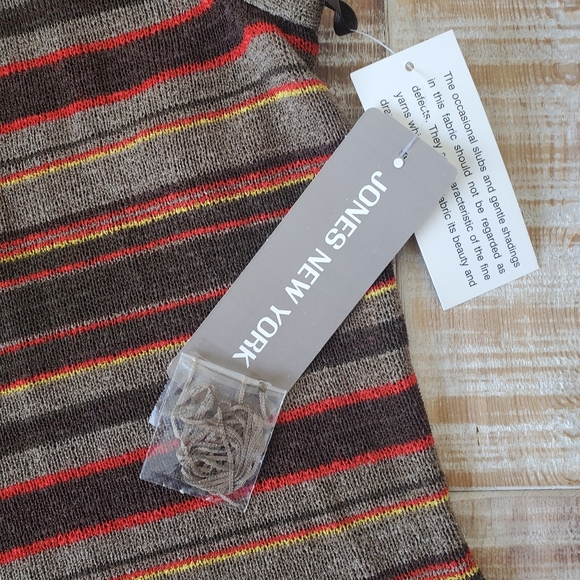 NWT Jones New York knit tank blouse vintage - Picture 3 of 5